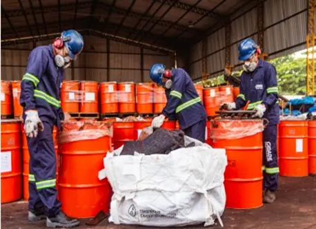 Empresa de coprocessamento de resíduos em Minas Gerais